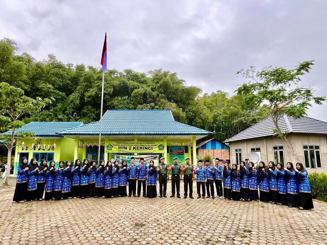 MIN 2 KERINCI Kunjungan Silaturahim Tim Koramil 04 MIN 2 KERINCI Kunjungan Silaturahim Tim Koramil 04