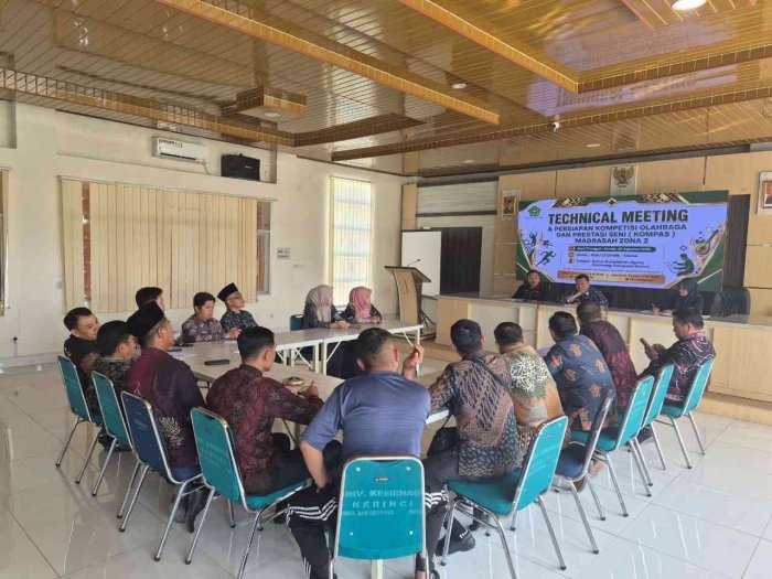 MIN 2 Kerinci Utus Perwakilan Hadiri Technical Meeting KOMPAS Zona 2 di Kemenag Kerinci MIN 2 Kerinci Utus Perwakilan Hadiri Technical Meeting KOMPAS Zona 2 di Kemenag Kerinci