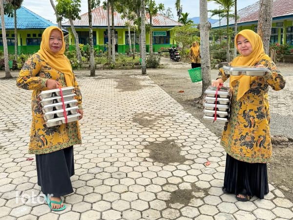 Kegiatan Minggu Keempat MBG Berlangsung di MIN 2 Kerinci