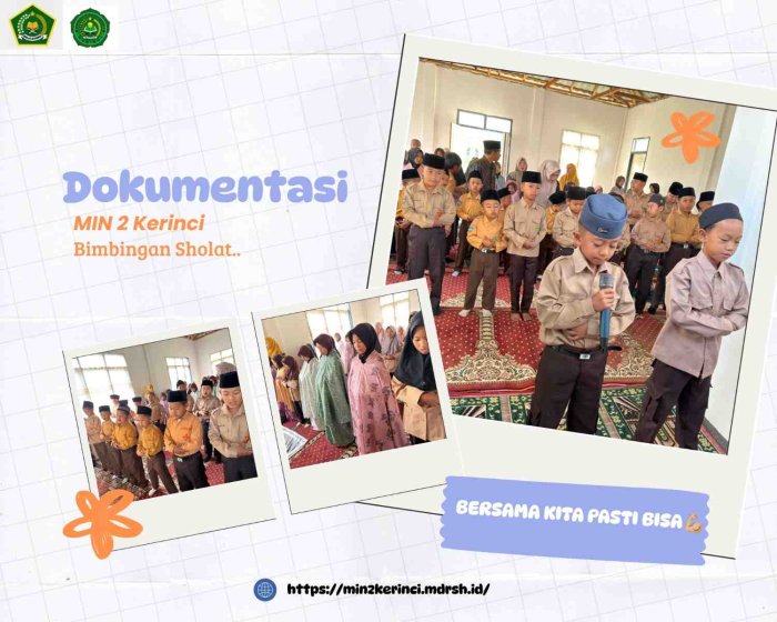 Semangat Beribadah Sejak Dini, Siswa Kelas 3 MIN 2 Kerinci Emban Tugas Bimbingan Pagi Sholat Magrib Semangat Beribadah Sejak Dini, Siswa Kelas 3 MIN 2 Kerinci Emban Tugas Bimbingan Pagi Sholat Magrib
