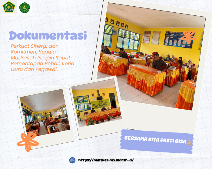 Perkuat Sinergi dan Komitmen, Kepala Madrasah Pimpin Rapat Pemantapan Beban Kerja Guru dan Pegawai Perkuat Sinergi dan Komitmen, Kepala Madrasah Pimpin Rapat Pemantapan Beban Kerja Guru dan Pegawai