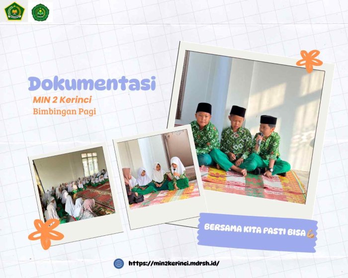 Tingkatkan Kualitas Ibadah Siswa, MIN 2 Kerinci Gelar Rutinitas Bimbingan Bacaan Sholat Tingkatkan Kualitas Ibadah Siswa, MIN 2 Kerinci Gelar Rutinitas Bimbingan Bacaan Sholat