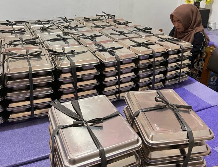 MBG Minggu Keempat Hari Ketiga di MIN 2 Kerinci Berjalan Lancar dan Tertib