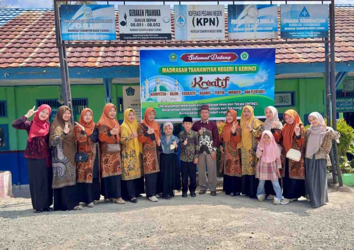 Siswa MIN 2 Kerinci Tampil Percaya Diri di Hari Kedua Pentas Seni Islami Ke-1
