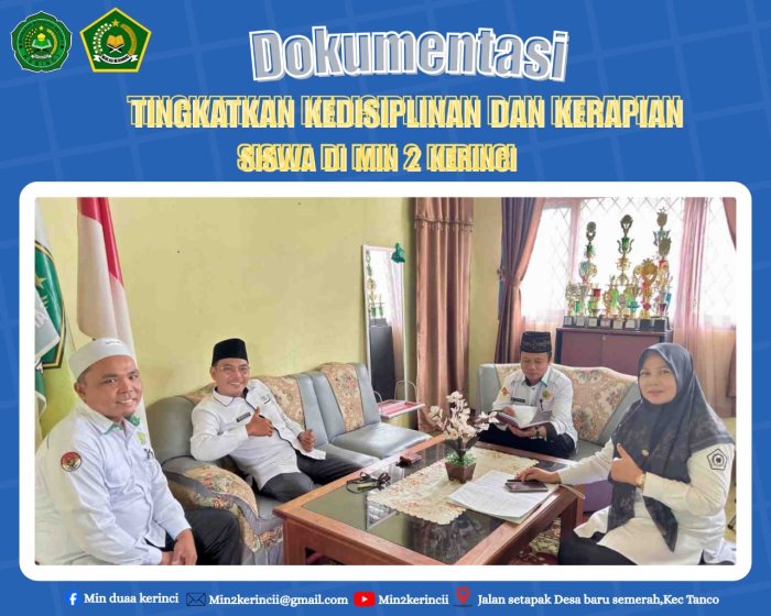 Tingkatkan Kedisiplinan dan Kerapian Siswa, Kepala Madrasah dan Waka Gelar Sosialisasi Lengkap dengan Penertiban Kelas Tingkatkan Kedisiplinan dan Kerapian Siswa, Kepala Madrasah dan Waka Gelar Sosialisasi Lengkap dengan Penertiban Kelas